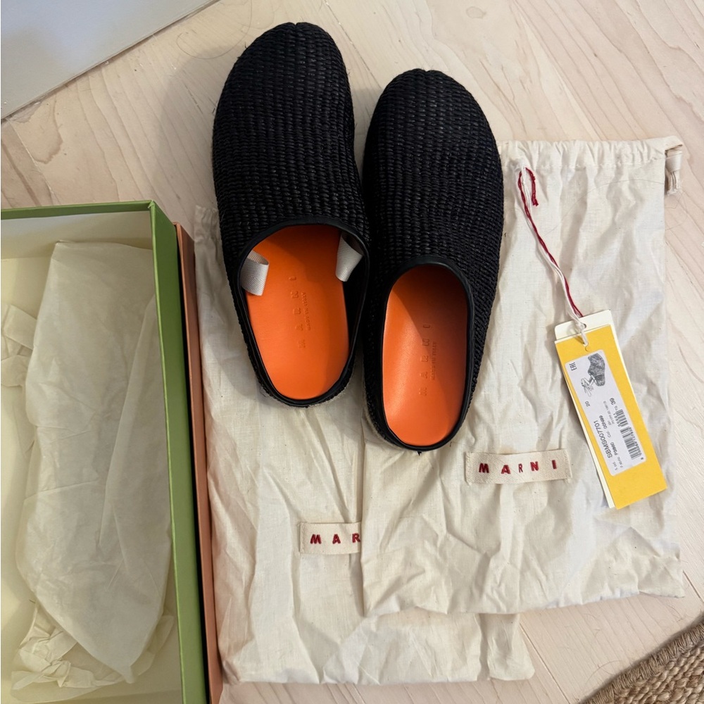 Marni Black Woven Espadrilles - Picture 5 of 7